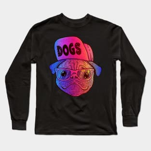 Dogs california Long Sleeve T-Shirt